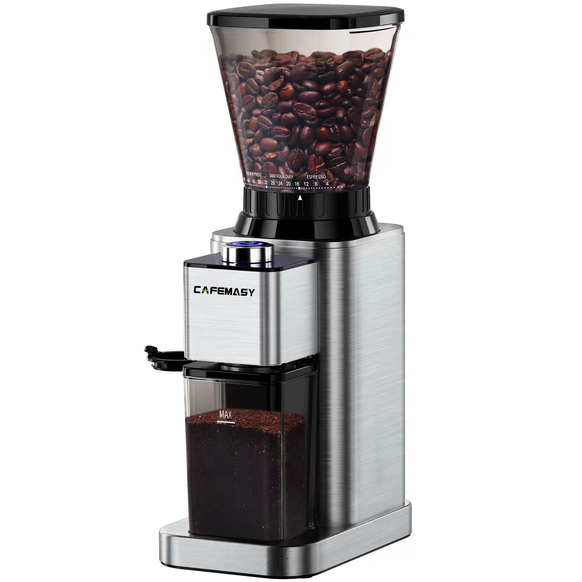 ItalianCoffeeGrinderAutomaticHouseholdSmallCoffeeBeanBurrGrinder48GearsCanBe