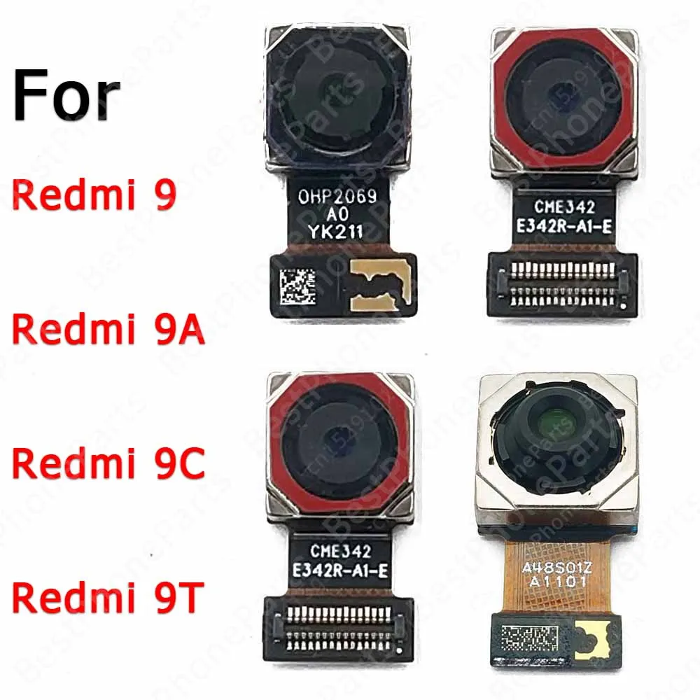 

For Xiaomi Redmi 9T 9 9A 9C Back Rear Camera Module Flex Backside View Replacement Repair Spare Parts