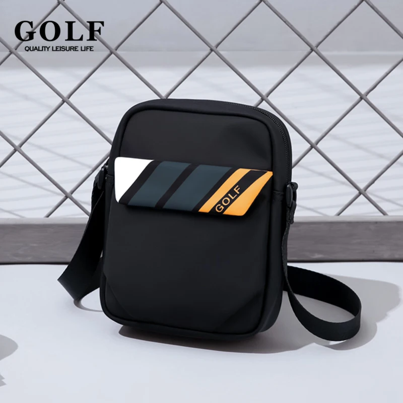 

Мини-сумка-слинг для гольфа, мужская сумка через плечо, маленькая поясная сумка, Мужская нейлоновая водонепроницаемая сумка для сотового телефона, сумка-портмоне, сумки на плечо