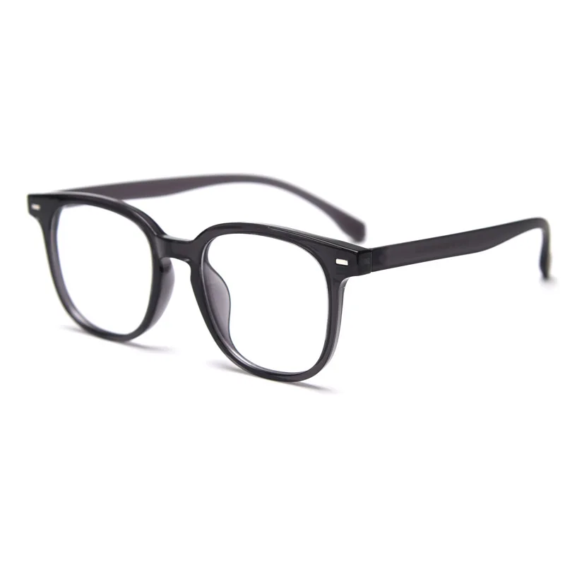 

New Arrival Korean Style TR90 Eyeglass Frames Trendy Unisex Cool Tea Color