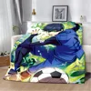 Blue Lock Japan Anime Printed Blanket Picnic Blankets Warm Blanket Soft and Comfortable Blanket Home Travel Birthday Gift 6