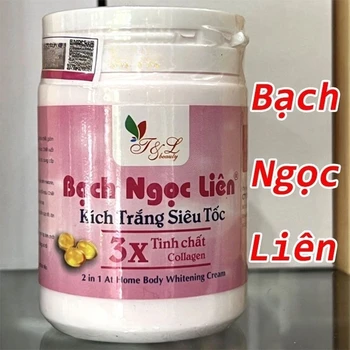 kem trang bach Ngoc lien Bch Ngc Liên Knik Trng Siêu Tc 3X Tinh cht Collagene 2in1 A Casa Corpo Cram 1