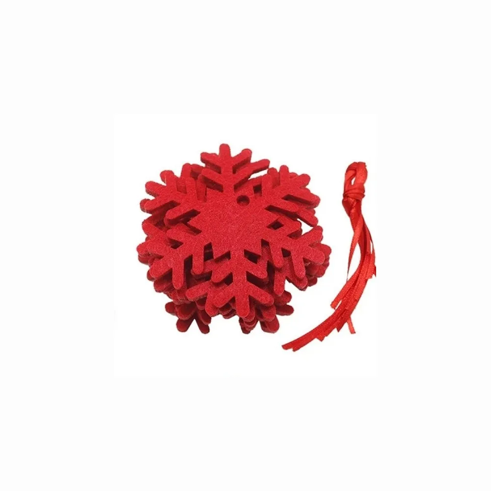 

40 Pcs Felt Christmas Pendant Christmas Tree Accessories Decoration for Christmas Party Supplies