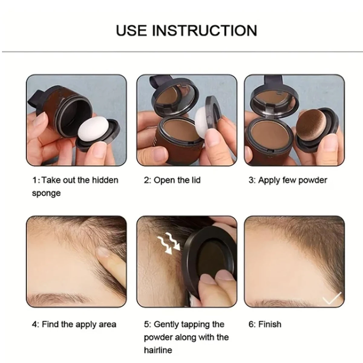 Powder Hair Powder HairHairline Instantly Conceals Hair Root Touch Up
