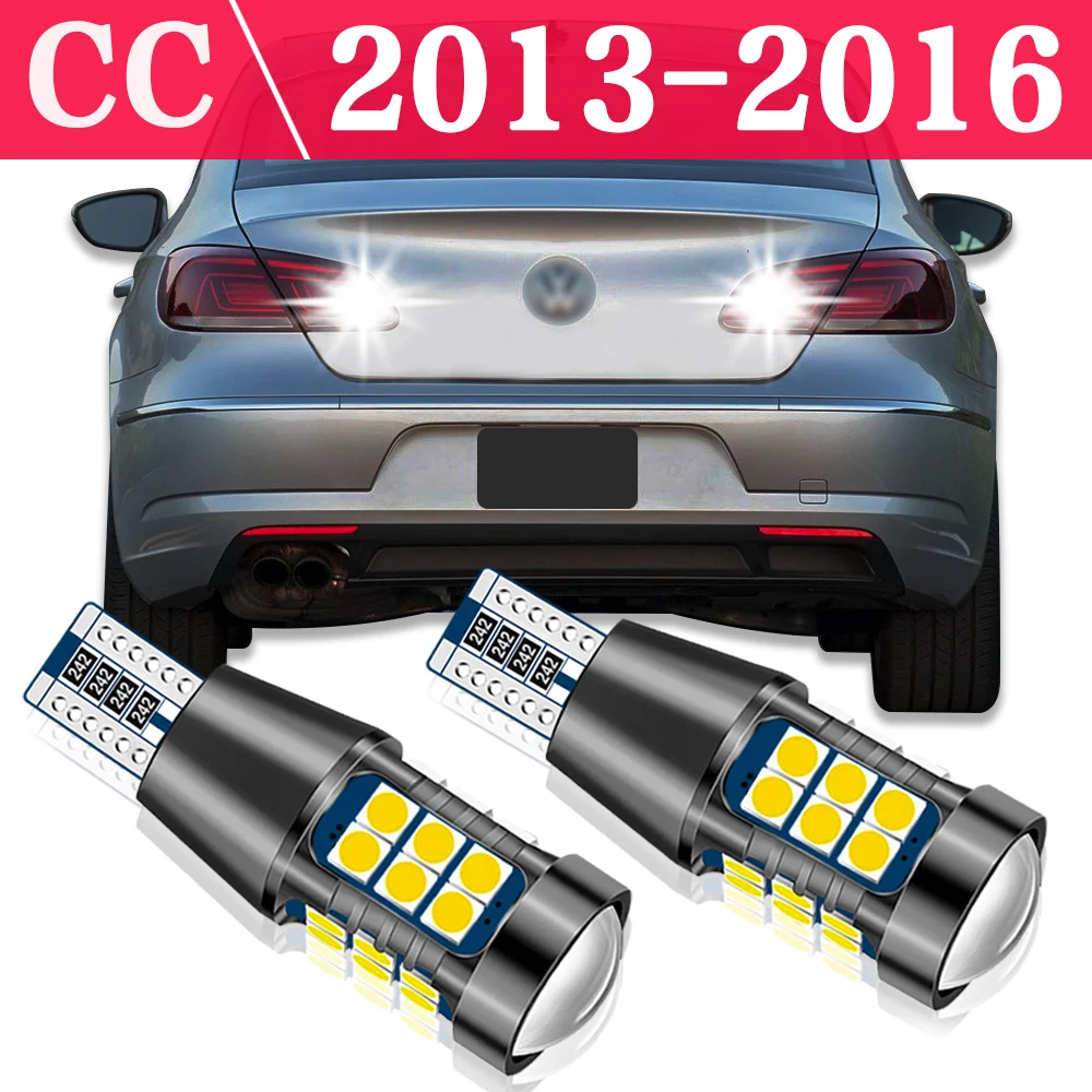 

2pcs LED Car Reverse Light For VW Volkswagen CC 2013 2014 2015 2016 Accessories Back up Lamp