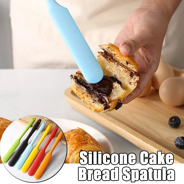 Silicone Stir Sticks Heat Resistant Cake Cream Butter Spatulas