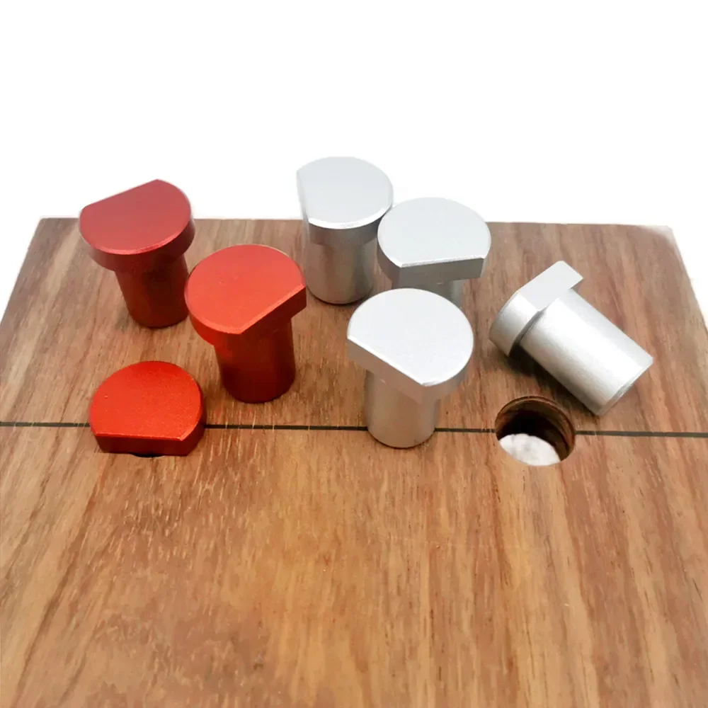 Aluminum Alloy Workbench Peg Stops for Dog Hole Positioning and Planing