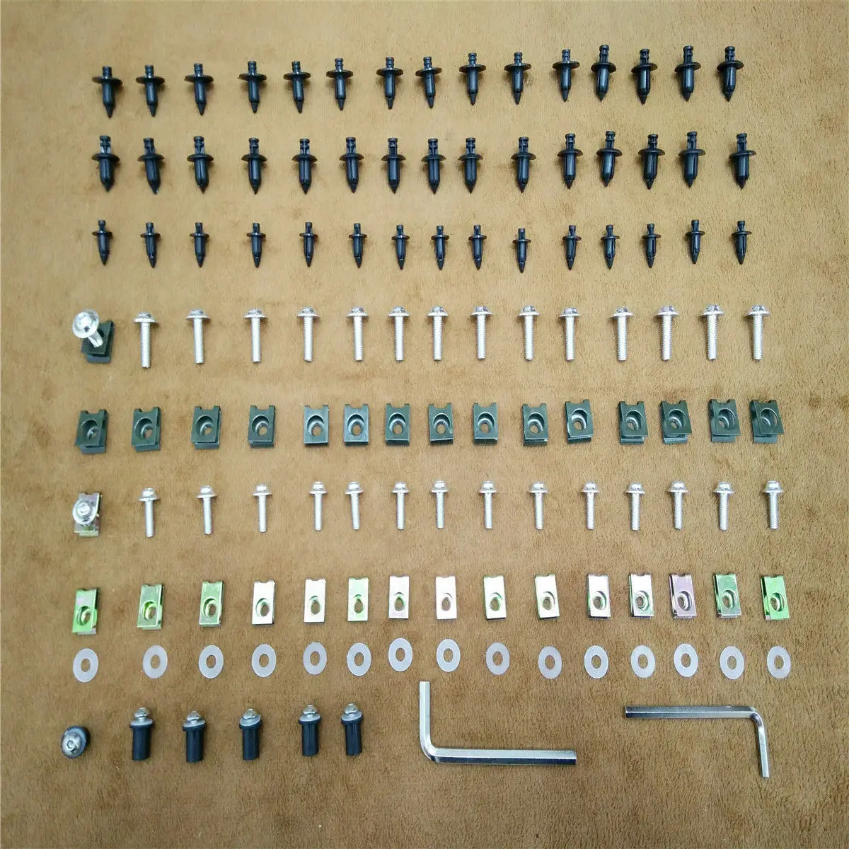 For Bmw R1150R 2001 2002 2003 2004 2005 20006 R 1150R R1150R Complete Fairing Bolt Kit Body Screws Clips