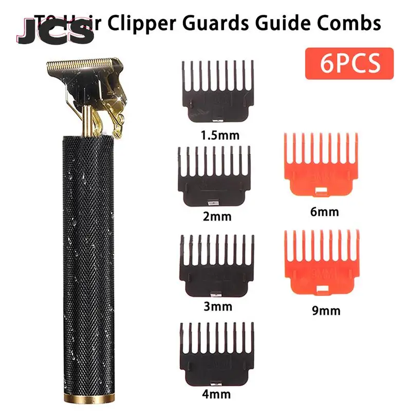 

1 Set T9 Hair Clipper Guards Guide Combs Trimmer Cutting Guides Styling Tools Attachment Compatible 1.5/ 2/ 3/ 4/ 6/ 9mm