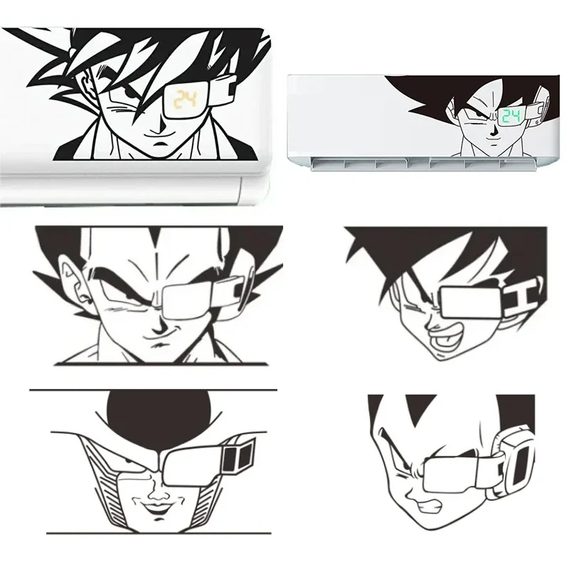 

Dragon Ball Z Battle Index Air Conditioner Sticker Cosplay Goku Vegeta Creativity Waterproof Indoor Wall Air Conditioner Sticker