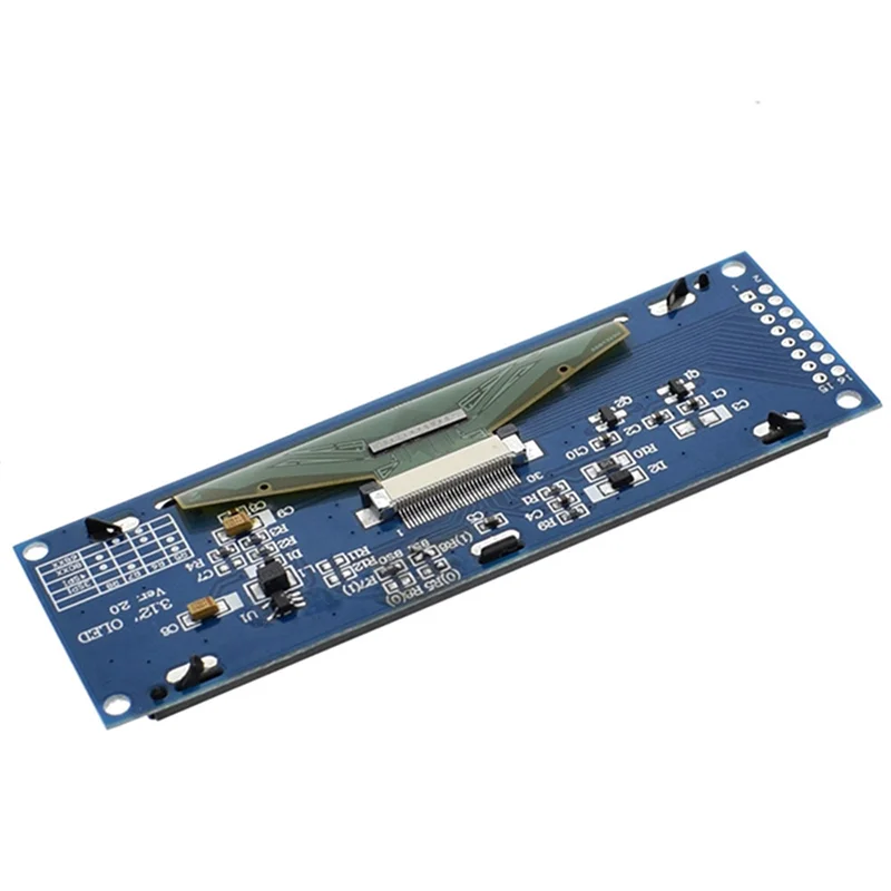 A47F-3.12 인치 OLED 디스플레이 256X64 SSD1322 드라이버 그래픽 LCD 모듈 Arduino/C51 용 병렬/SPI 납땜 핀