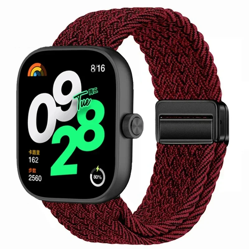 Magnetic Adjustable Braided Nylon Sport Strap Replacement Bracelet