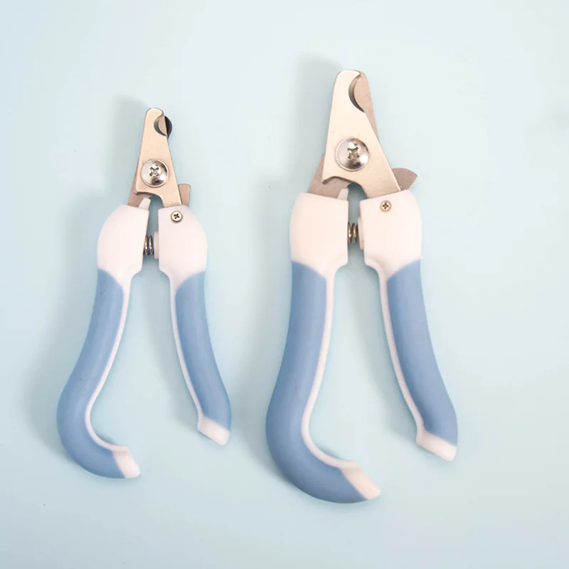 Nail Supplies Small Large Pet Nail Clippers with Sickle Multifunctional Stainless Steel Grooming Scissors Tools Accessories