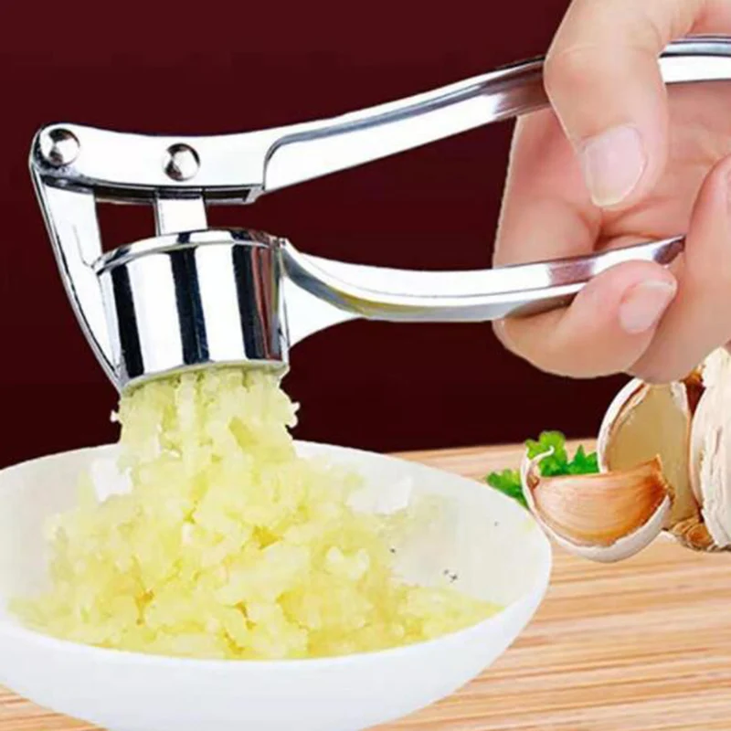 2 In 1 Manual Garlic Chopper Cutter Multifunctional Garlic Peeler
