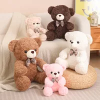 35cm 50cm 60cm Teddy Bear Throw Pillows Soft And Comfortable Stuffed Animals Kawaii Home Decoration Holiday Gift Send Family 1