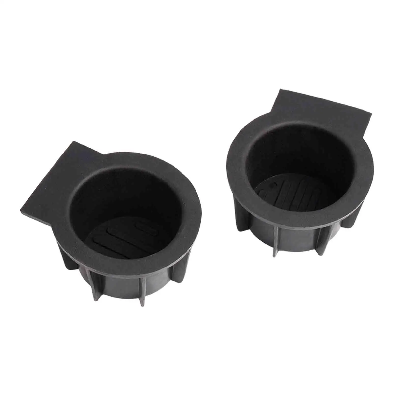 2L1Z-7813562-aaa 2Pcs Cup Holder Insert Shockproof Multipurpose Auto Interior