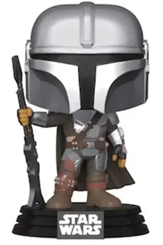 thumbnail image 5 of FUNKO POP Star Wars Mandalorian con armas n.º 345 Fizz n.º 402 n.º 326 n.º Figuras de acción de vinilo Modelo Juguetes para niños Regalo de cumpleaños, 5 of 5
