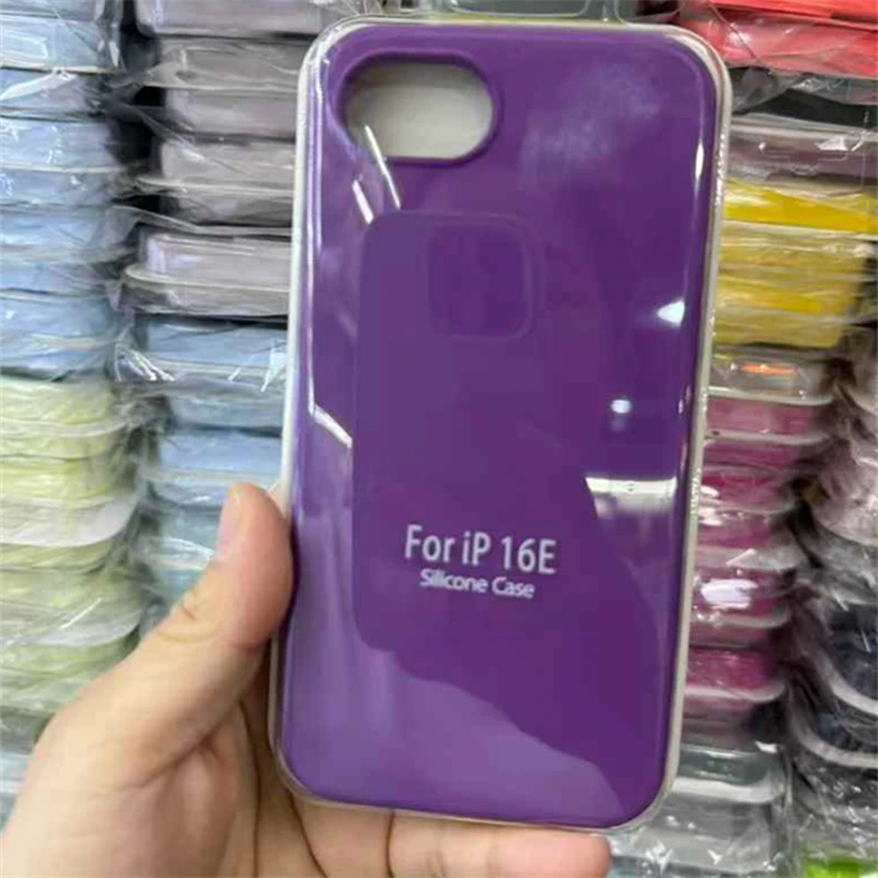 Shockproof Liquid Silicone Phone Case - Durable Protective Back Cover