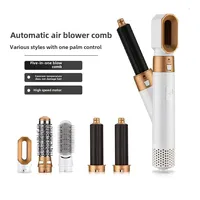5-in1-hot Air Comb Multi-head Automatic Curling Iron, Hair Dryer, Straight Hair Comb, Cross-border Hair Dryer, Curling Iron. 1