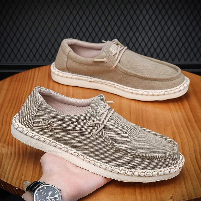 Fashion Casual Shoes for Men Designer Retro Men Shoes 2025 New Canvas Shoe Breathable Mens tennis Shoes Sneakers Zapatos Hombre 2