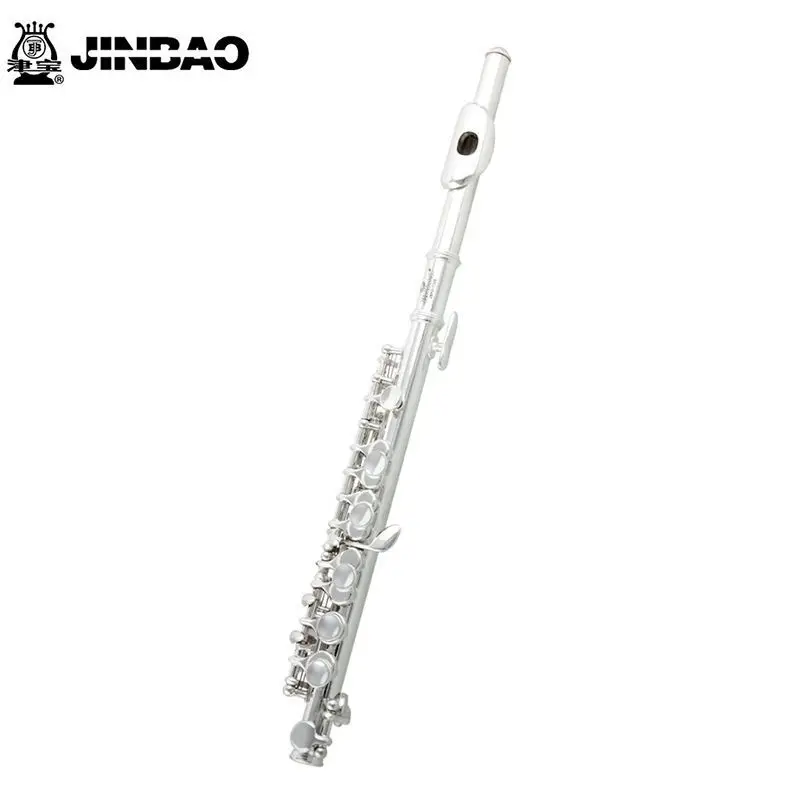 New C Key Piccolo JBPC-770S Silver Plated White Copper Beginner's Introduction