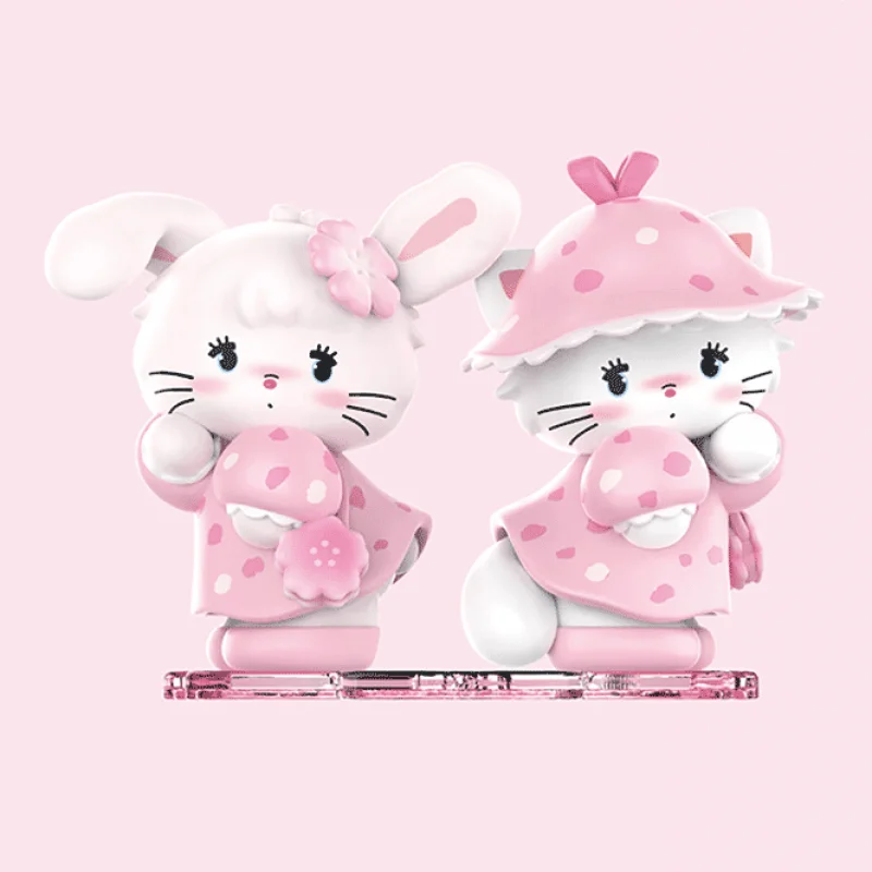 MINISO mikko フィギュア5個セット Original Mikko Stay At Home Series Blind Box Toys Cute Action