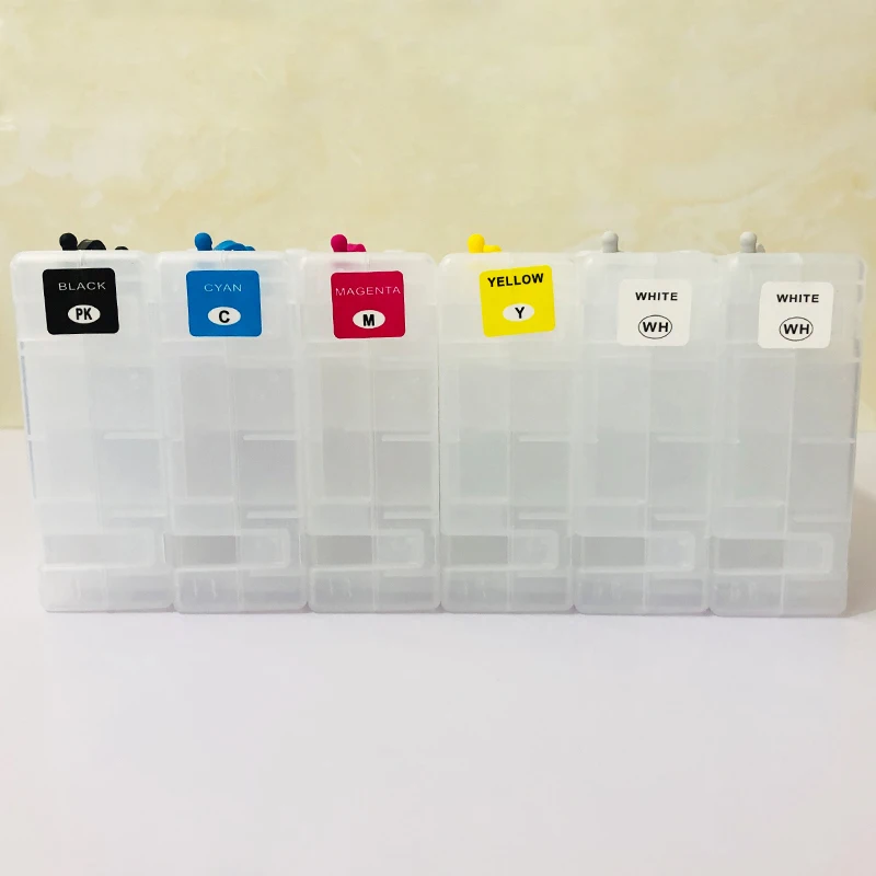 엡손 SureColor 칩용 리필 잉크 카트리지, T7251, T7252, T7253, T7254, T725A, 6 색, F2000, F2100, F2130, F2140, F2150, F2160