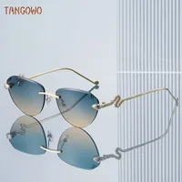 TANGOWO Роскошные солнцезащитные очки женские солнцезащитные очки мужские поляризационные очки для рыбалки женские солнцезащитные очки в трендовых очках люнет — изображение 2