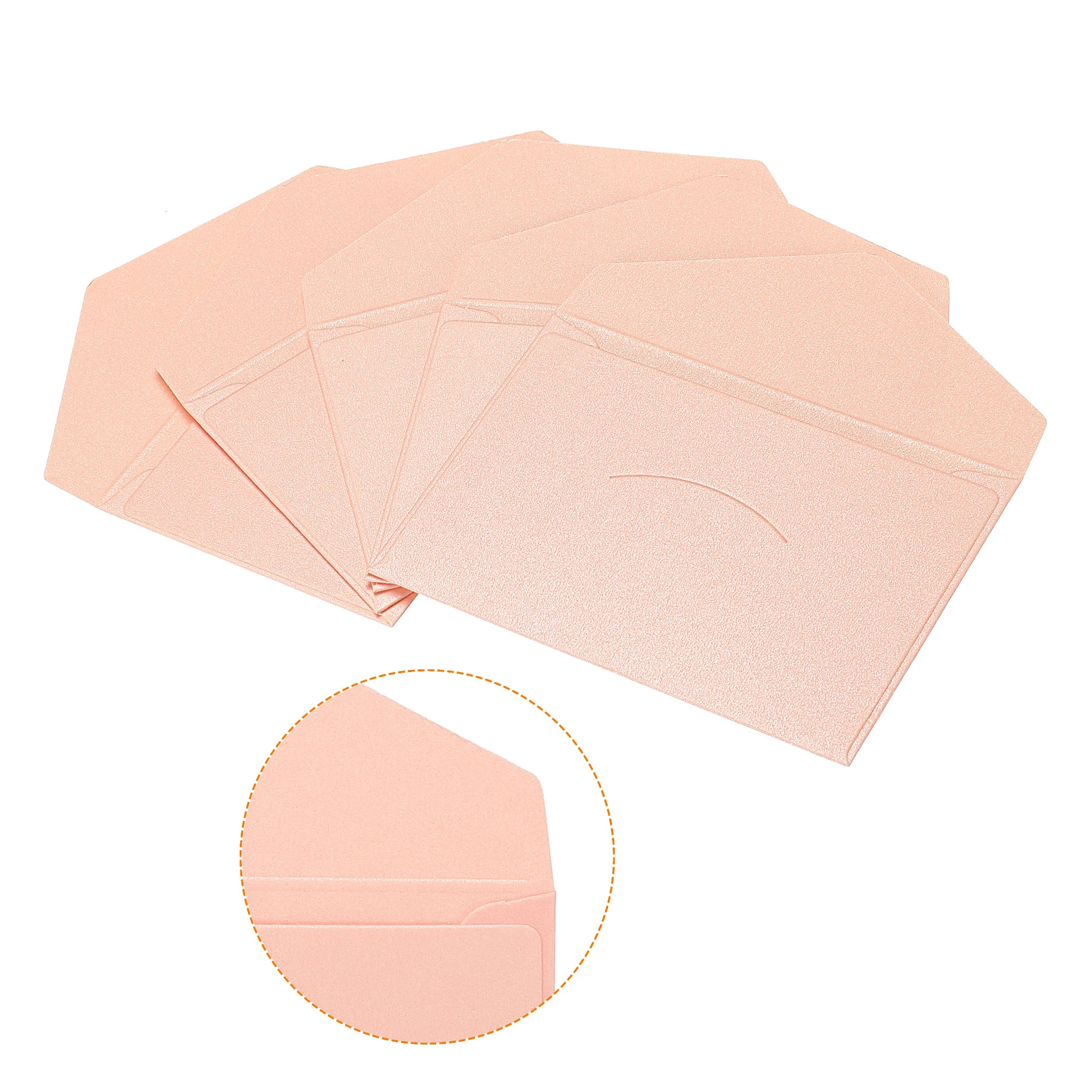 50Pcs V Flap Envelopes Pearl-coated Paper Western Envelope for Wedding Party Invitation Greeting Cards Gift Business Envelopes