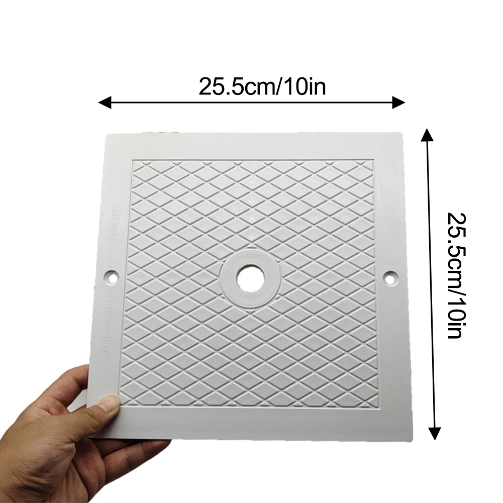 

High Quality Brand New Skimmer Lid Cleaning Tools Heavy-duty Design No Tools Required 10inch 2pcs Easy To Install