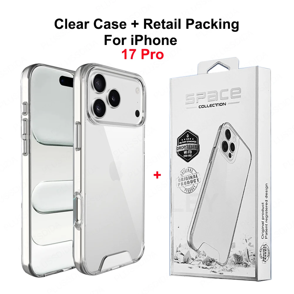 Original Beauty Transparent Acrylic Clear Phone Case Cover
