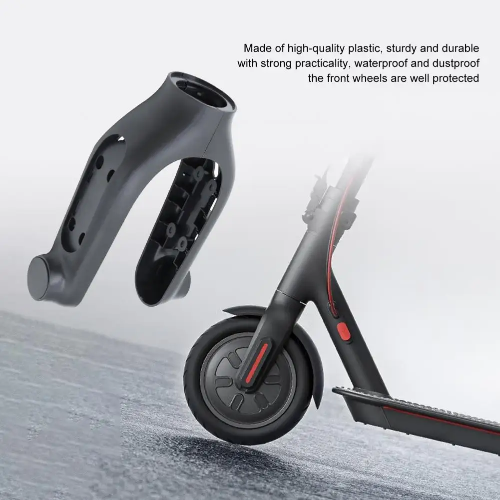 

Scooter Front Fork Protective Cover Impact Resistant High Durability Compact Size Easy Installation Front Fork Guarding Shell To