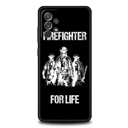 Firefighter Heroes Fireman Protective Phone Case for Samsung A32 (A1)
