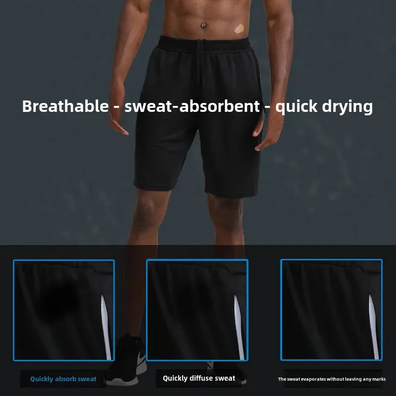 Spring Summer Muscle Brother Basketball Shorts Men Quick Dry Breathable Outdoor Casualtrunks Running Compression Pants