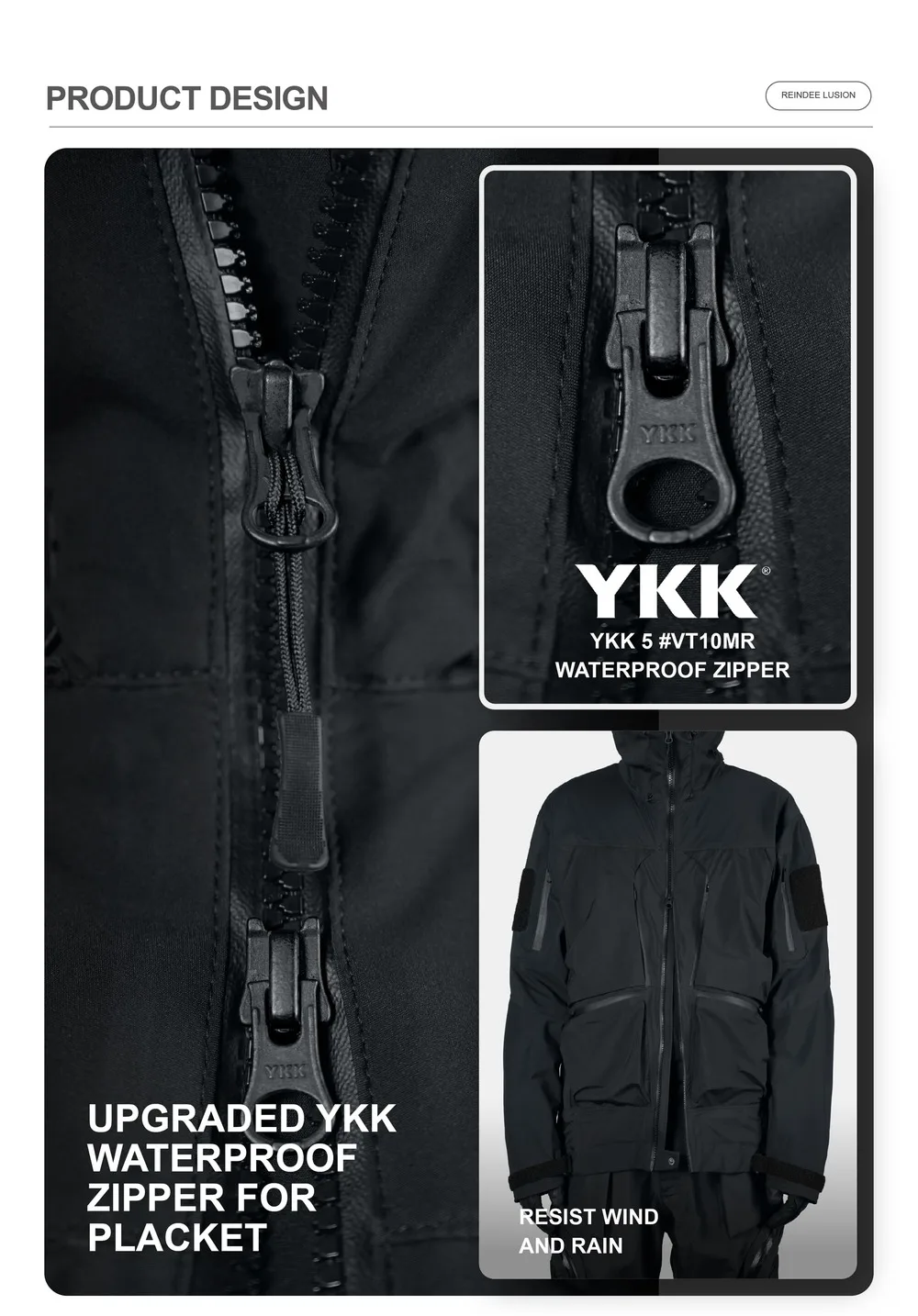 Reindee Lusion 24aw XXX11 polartec neoshell outdoor functional soft hard shell jacket multipocket arm patch pad techwear gorpcor -