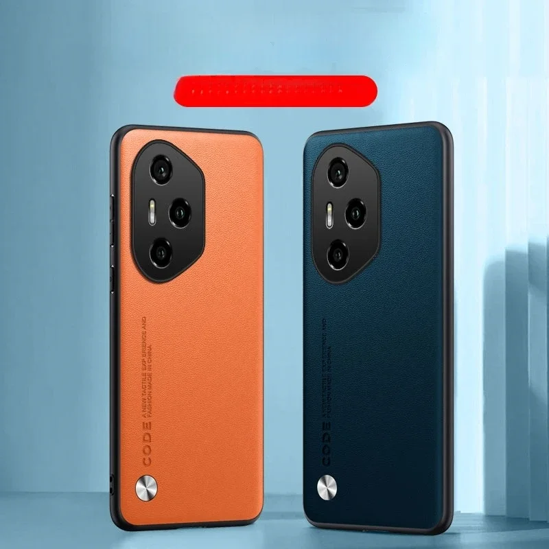 Carbon Fiber PU Leather Anti-Shock Matte Bumper Case
