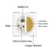 DC5V SK6812 RGBW(Similar WS2812B) 4 In 1 Led Strip 30/60/144 Leds/m Individual Addressable Led Light Black /White PCB IP30/65/67 4