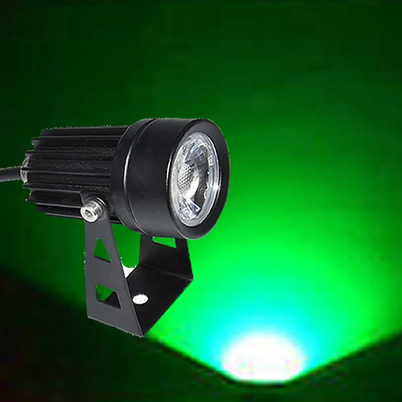 Outdoor 12W LED spotlights landscape Lighting 220V Warm white Cold white RGB Remote Wall light IP66 High quality 4