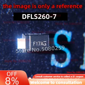 200/100/50 шт в наборе, DFLS240L-7 DFLS260-7 DFLS1100-7 PowerDI123