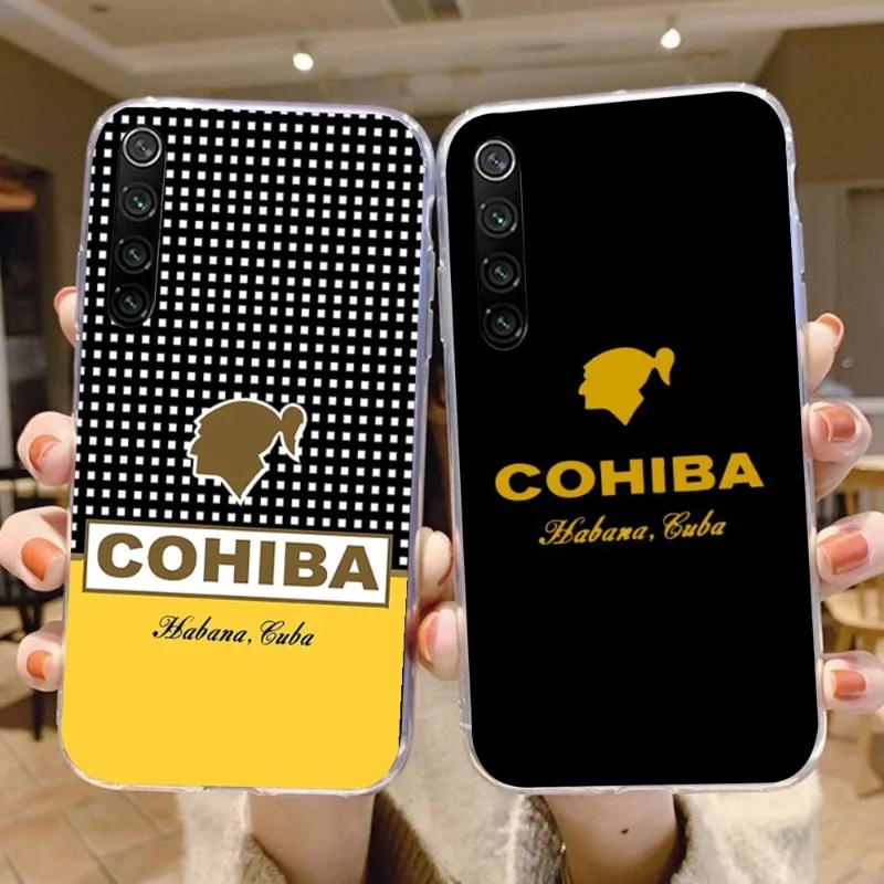 C-Cohiba Custodia Per Telefono Di Lusso Per Xiaomi 13 Lite 12 11T 10 9 Redmi Note 11 10 10S Pro 9 9A 8 Cover Trasparente Funda Shell