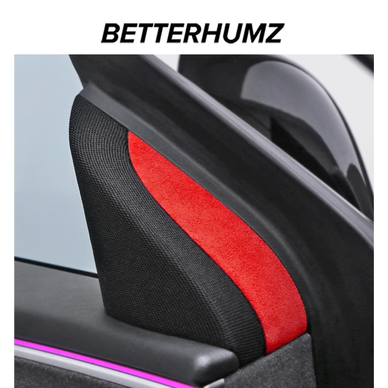 BPQYSBLD Autocollant En Fibre De Carbone Souple Pour Tesla