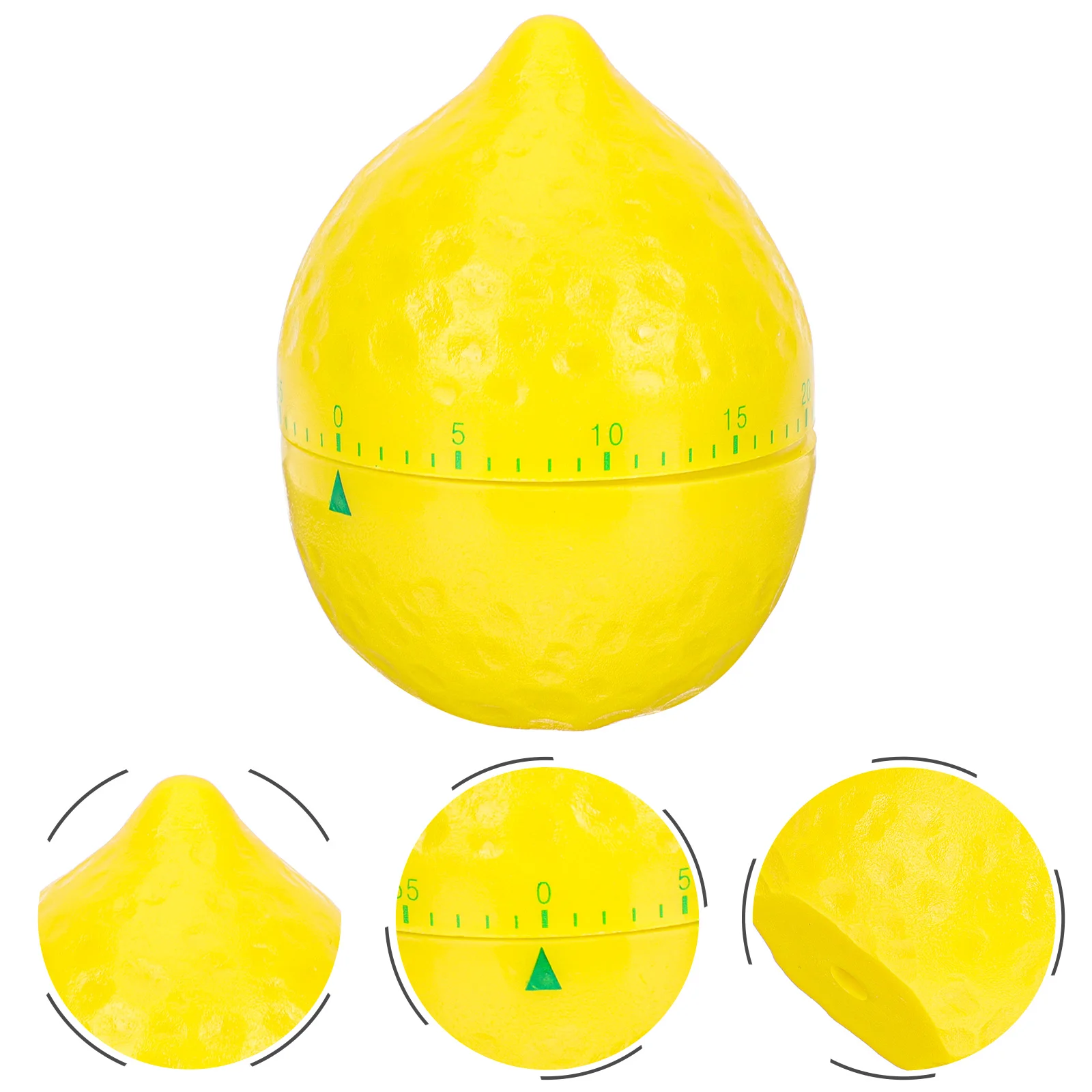 Lemon Timer Fruit Shaped Kitchen Baking Cartoon Countdown Manager Home Plastic Magnetic Mechanical