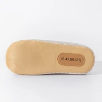 Unisex Home Slippers Soft Fur Slippers Warm Indoor Flat Slides Nonslip Couples Shoes Bedroom Light Slience Flats Autumn&Spring 2