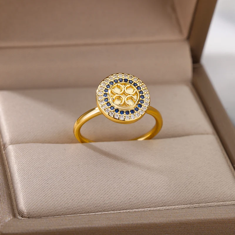 Fashion Anxiety Ring Spinner Rings For Women
