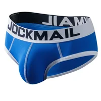 Marque Sexy slips hommes Bikini sous-vêtements masculins Slip Hombre Calzoncillos Hombre coton hommes slips Cuecas sous-vêtements usage quotidien JM339 6