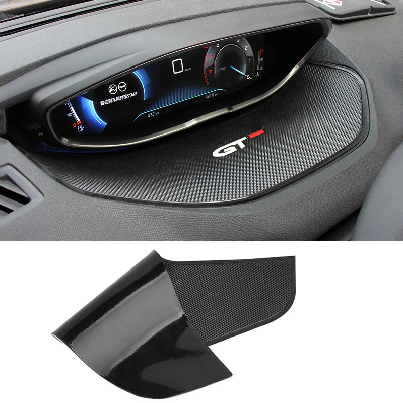 Dashboard Rubber Pads Car Accessories For Peugeot 3008 5008 GT Hybrid Sticky Anti-Slip