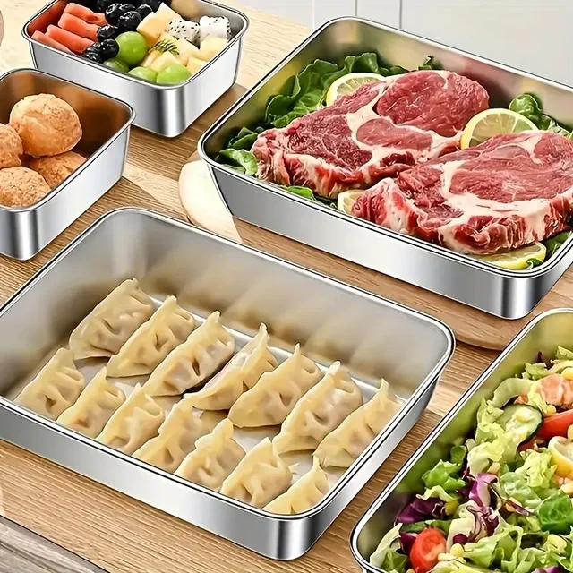 Stackable Stainless Steel Food Containers 5