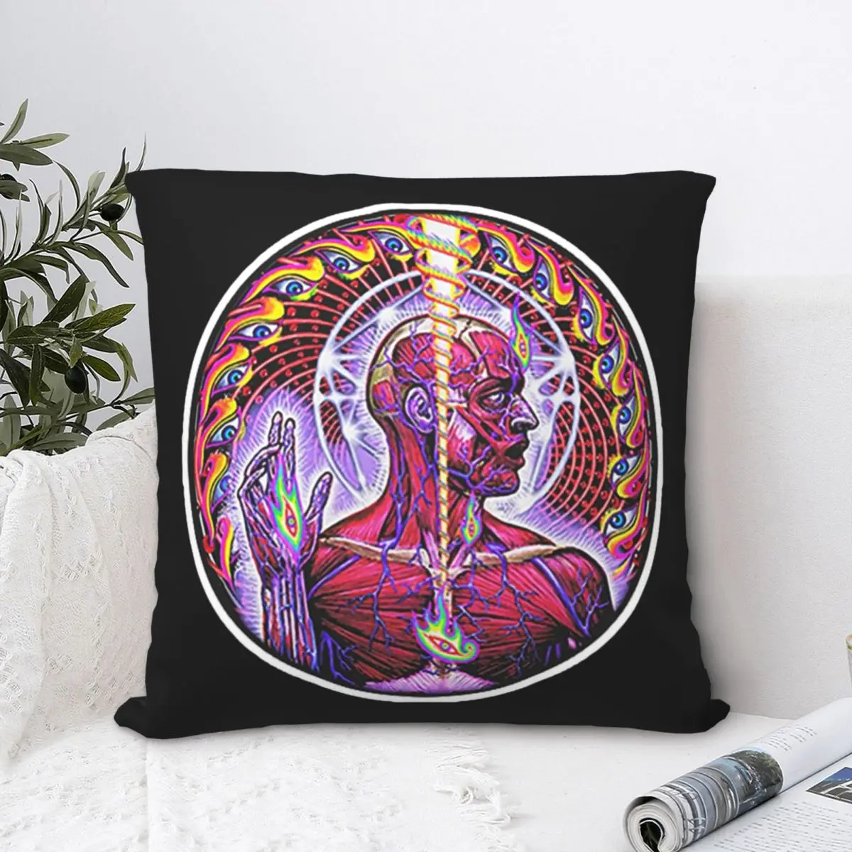 

Band, Maid, Conqueror Square Pillowcase Polyester Pillow Cover Velvet Cushion Zip Decorative Comfort Throw Pillow For Home Sofa