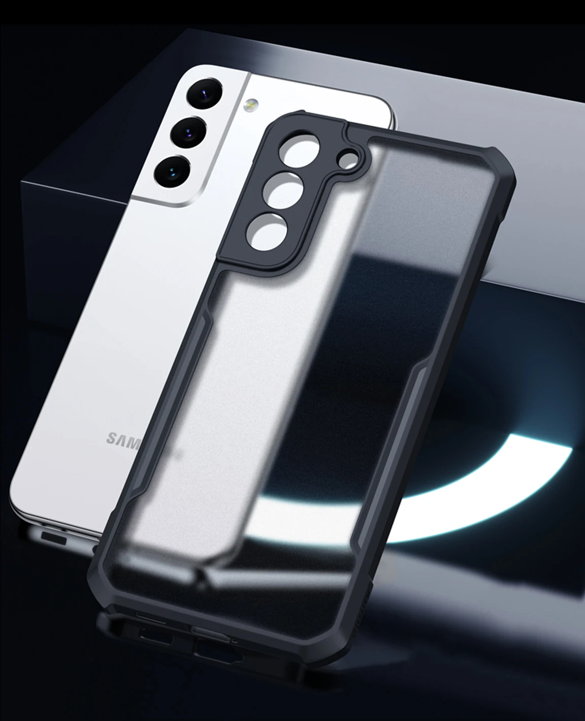 Custodia In Acrilico Per Samsung S22 Plus 5G Cover In Tpu Trasparente Antiurto Per Galaxy S22 Plus S22 Ultra 5G Phone Capa