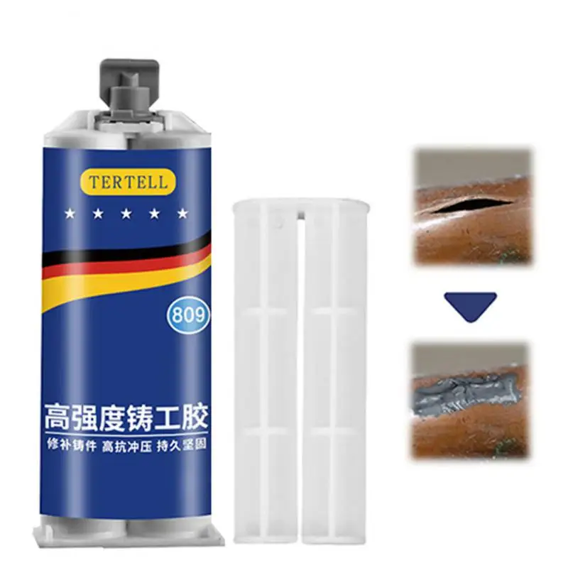 50/85g A+B Glue Casting Adhesive Industrial Repair Agent Casting Metal Cast Iron Trachoma Stomatal Crackle Welding Glue